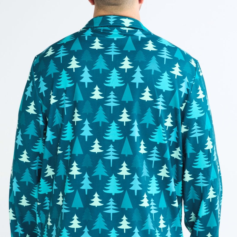 Christmas Pajama Top - Pine Trees