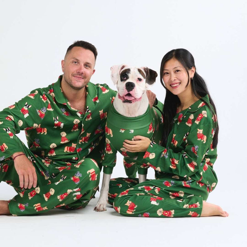 Dog Christmas Pajama - Dapper Pup