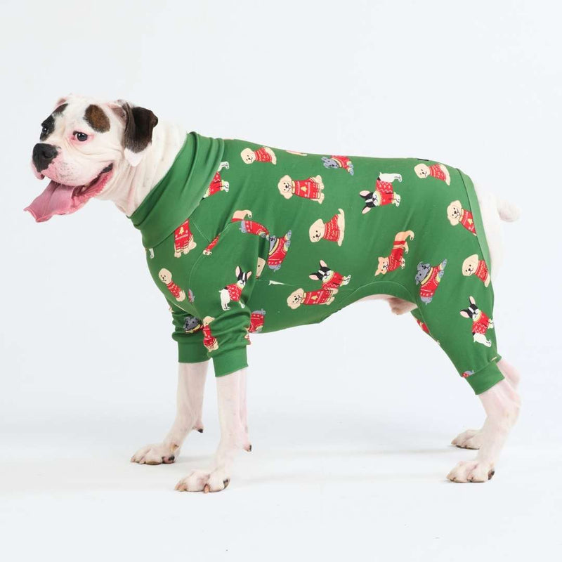 Spark Paws Christmas Dog Pajama Matching Christmas Prints for Dog and Owner