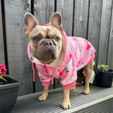 Blossom Dog Hoodie - Pink