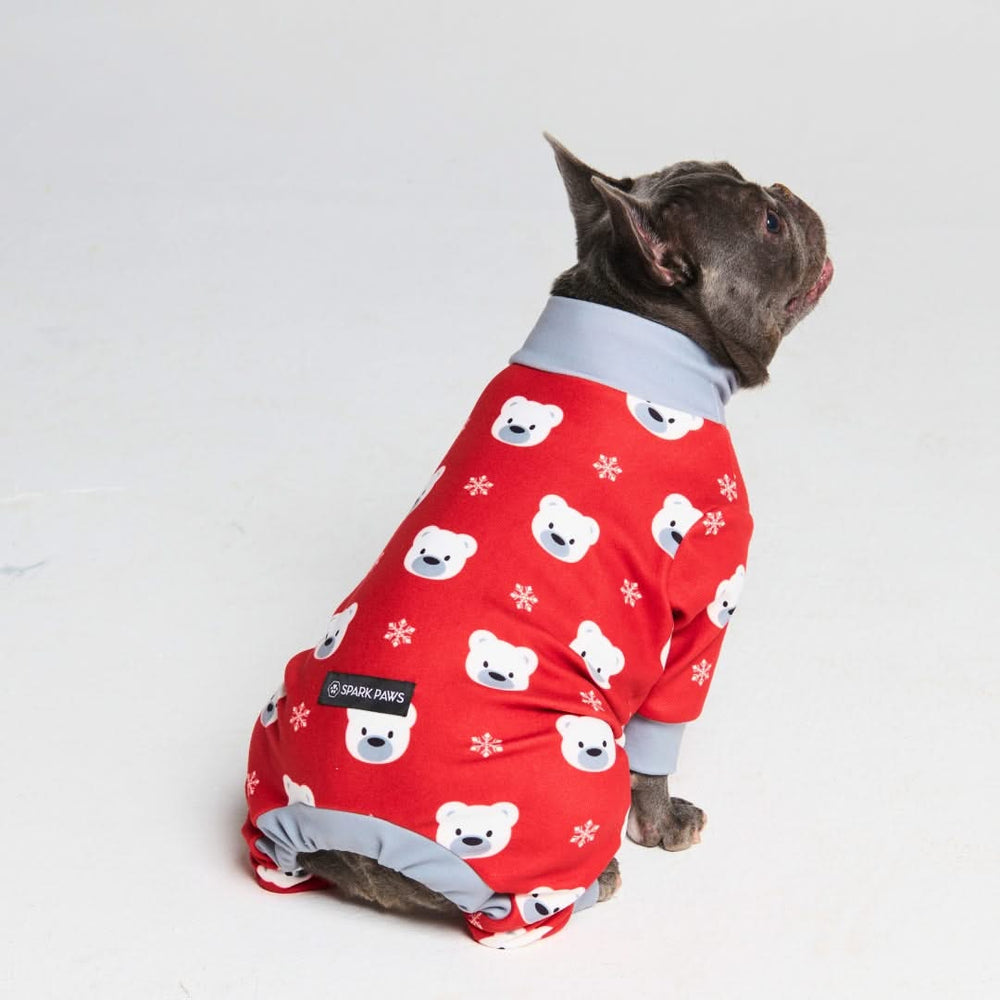 Spark Paws Christmas Dog Pajama Matching Christmas Prints for Dog and Owner