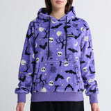 Halloween Human Hoodie - Purple