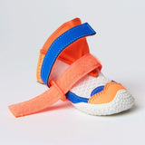 Orange Blue Shoes