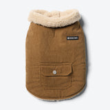 Corduroy Insulated Jacket - Brown