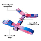 Comfort Control No-Pull Dog Harness Set - Snow Cone