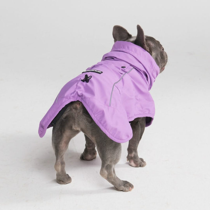 Breatheshield Dog Raincoat Purple SPARK PAWS