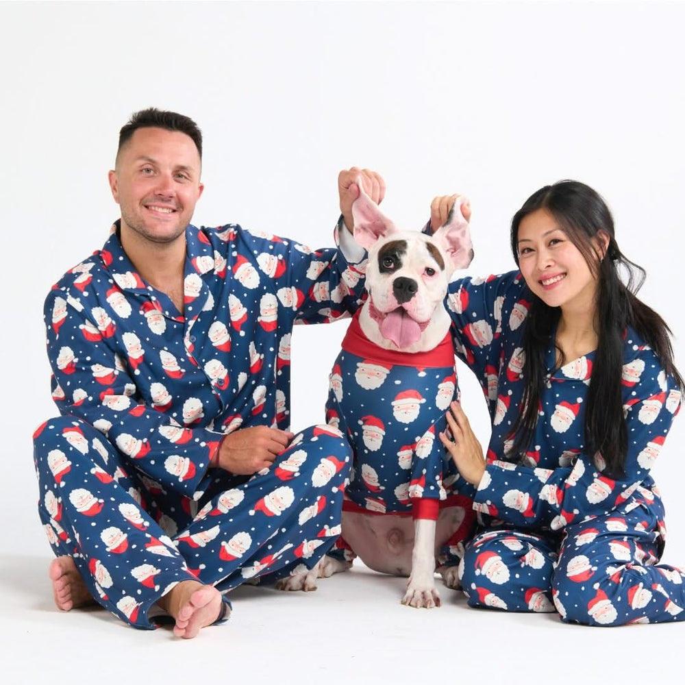 Spark Paws Matching Christmas Pajama Pants for Dog and Owner Festive Holiday Family Matching Onesie PJ Sets