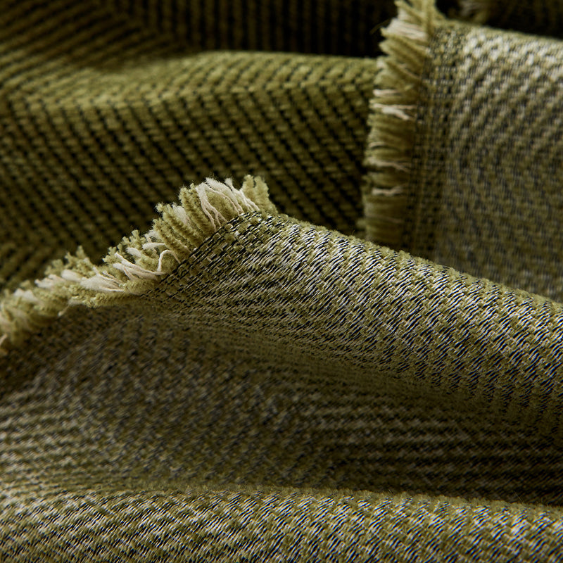 Pet Proof Couch Cover - Herringbone Green